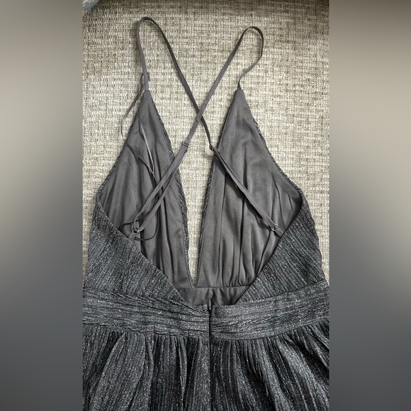 LILYFUL Dress, Metalic Gray, SIZE S - Picture 3 of 3